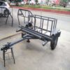 Carreta para moto lineal con porta equpaje