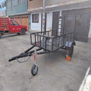 Carreta para cuatrimoto negro